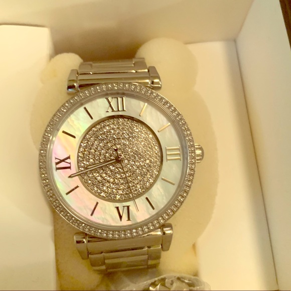 MICHAEL Michael Kors Jewelry - Women’s Silver MK Watch